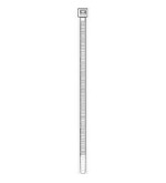 Fascette di cablaggio in nylon  140x3,6  100 pezzi