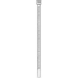 Fascette di cablaggio in nylon 200x3,6 100 pezzi