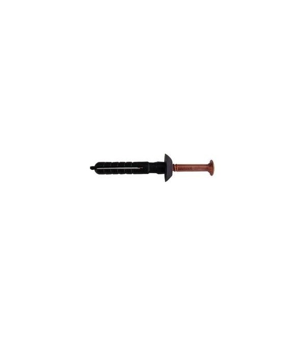 Tassello a percussione in nylon testa bombata  6x40  200 pezzi