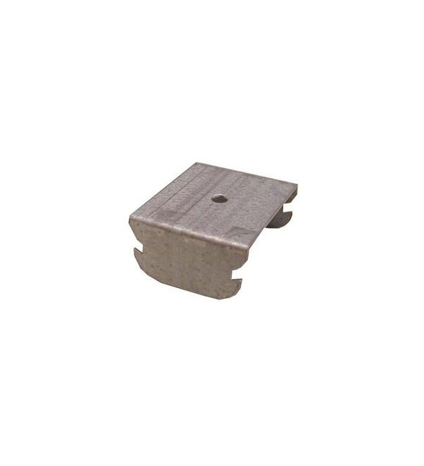 Gancio a scatto per profilo 18/50 e 27/50 H2,3cm arrotondato SpessoreBordo 4mm   100 pezzi