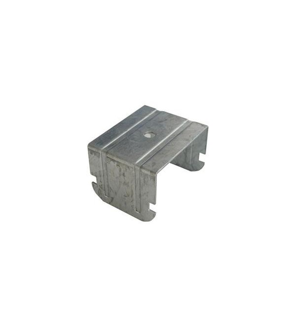 Gancio a scatto per profilo 18/50 H3,5cm arrotondato SpessoreBordo 4mm   100 pezzi