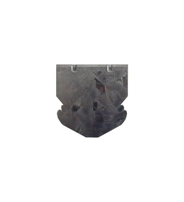 Gancio a scatto per profilo 27/60 H9cm Bordo arrotondato Spessore 4mm   100 pezzi