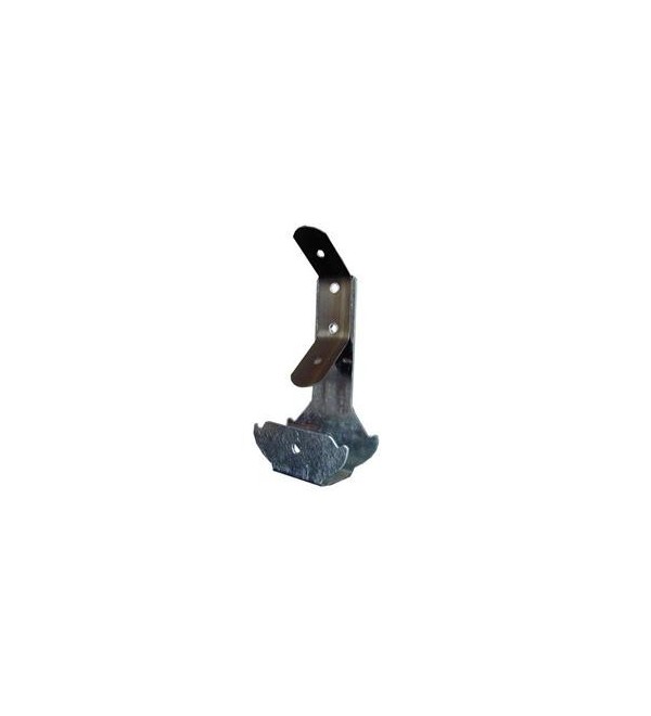Gancio con molla doppio per profilo 27/60 H10cm   100 pezzi