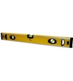 Livella in alluminio professionale tripla bolla  Dim. 120cm