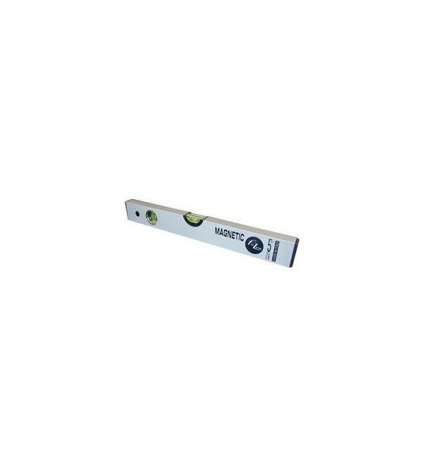Livella in alluminio professionale magnetica doppia bolla  Dim. 200cm