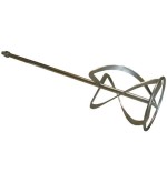 Mescolatore prof. a tripla spirale attacco a vite filetto M14  Dim Ø 160mm  Lungh. 59cm