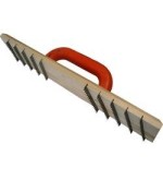 Raschiatore in legno per calcestruzzo cellulare espanso