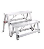 Cavalletto pieghevole in alluminio Altezza da 46 a 71 cm