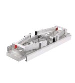 Cavalletto pieghevole in alluminio Altezza da 46 a 71 cm