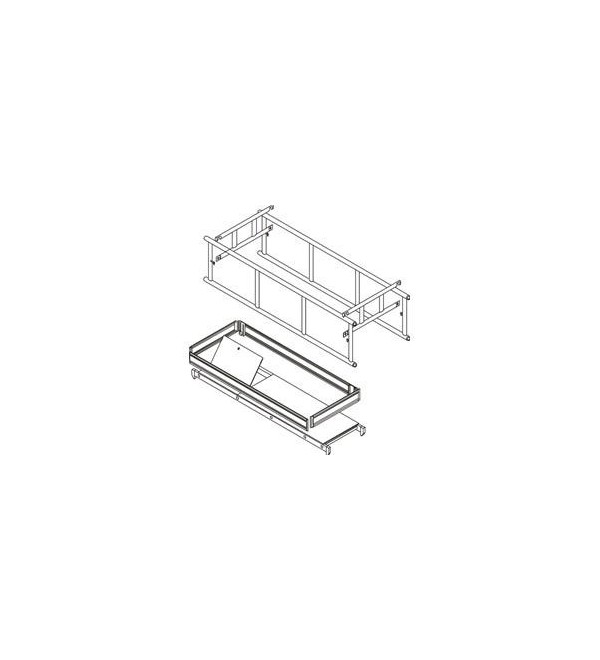 Parapetto UNI EN 1004,  75x165,