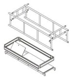 Parapetto UNI EN 1004,  75x165,
