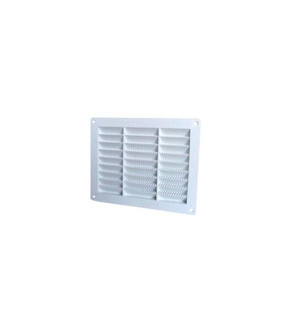 Griglia di aerazione rettangolare in materiale plastico, 15x20,  1 pz