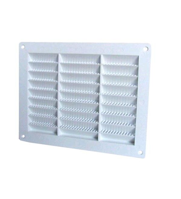 Griglia di aerazione tonda in materiale plastico, Ø 8 cm,  1 pz