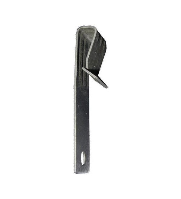 Clip in acciaio fosfatato di supporto verticale per pendino da Ø4mm Spessore di utilizzo (da 4a10)mm Portata 70Kg   100 pezzi