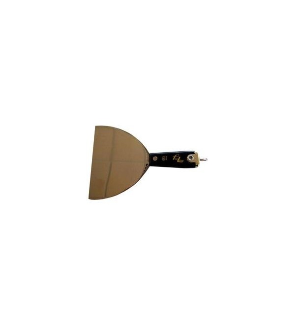 Spatola Superprofessionale in acciaio inox con inserto Dim. Lama 120mm