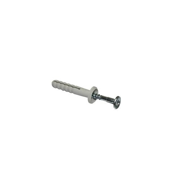Tassello a percussione in nylon testa bombata  6x60  200 pezzi