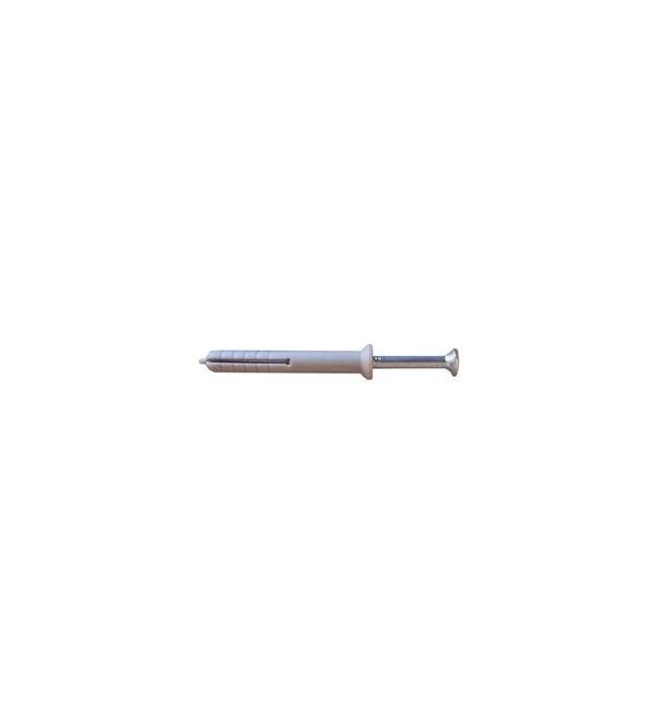 Tassello a percussione in nylon testa svasata  6x50  200 pezzi