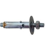 Tassello in acciaio con barra filettata corta 9x25  100 pezzi