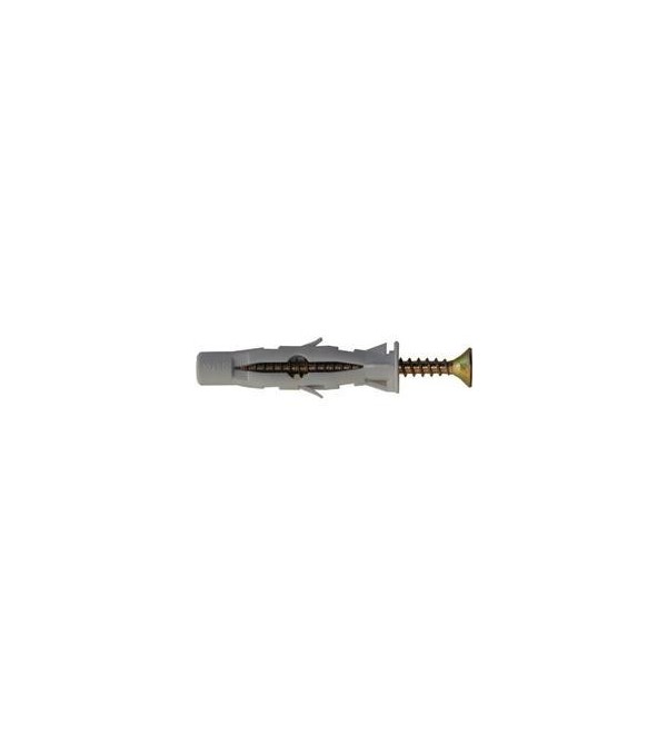 Tassello Jet in nylon con vite truciolare 6/40 100 pezzi