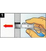 Supporto in acciaio per barra filettata 12 M5  30 pezzi