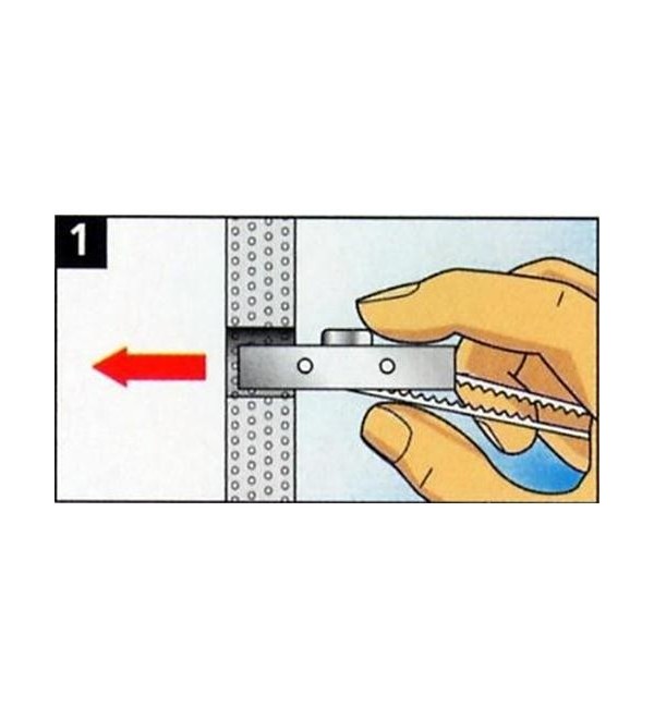 Supporto in acciaio per barra filettata 12 M6  30 pezzi