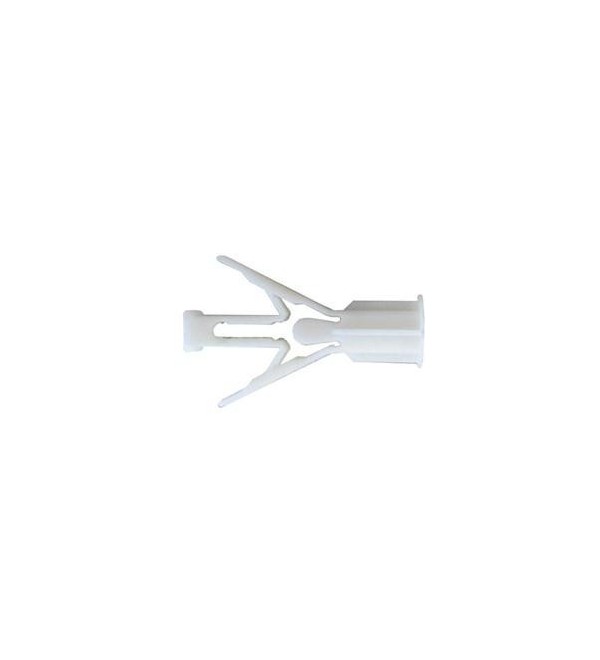 Tassello a farfalla in nylon 10x38 Spess. Max fissabile 12mm Senza Vite 100 pezzi