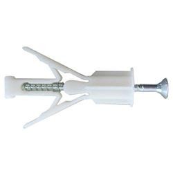 Tassello a farfalla in nylon 17x47 Spess. Max fissabile 19mm Con Vite 100 pezzi