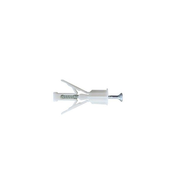 Tassello a farfalla in nylon 17x47 Spess. Max fissabile 19mm Con Vite 100 pezzi