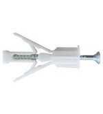 Tassello a farfalla in nylon 17x47 Spess. Max fissabile 19mm Con Vite 100 pezzi