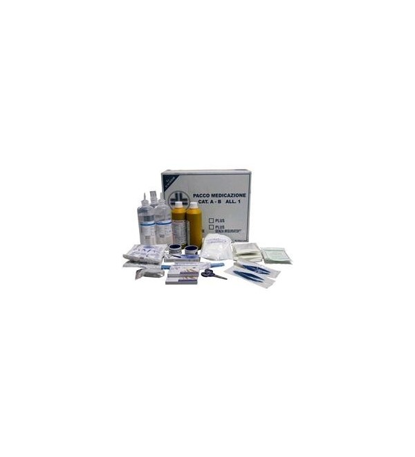 Pacco di reintegro per cassetta pronto soccorso SAFETYBOX6  38x31x14