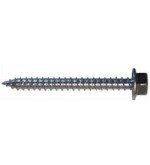 Viti autofilettante su metallo testa esagonale finta rondella 6,5x60 100 pezzi