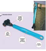 Chiave a cricchetto 'handle' per ponteggio 21-22 mm
