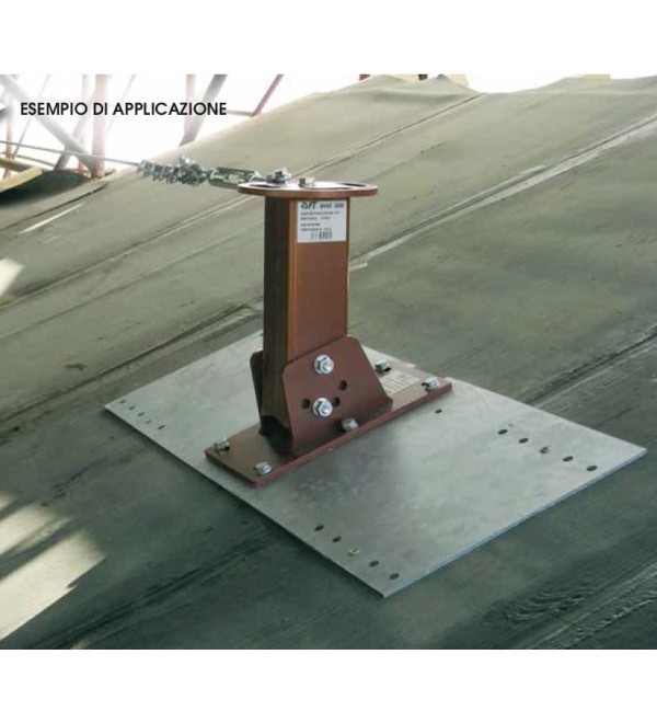 Dima per supporto colonnina (linea vita)