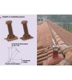 Colonnina verticale  linea vita permanente
