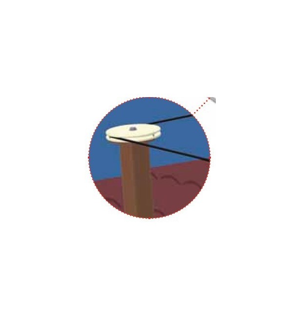 Deviatore per fune (linea vita)