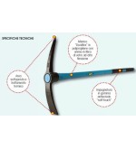 Piccone acciaio 'duraflex' 1500 g