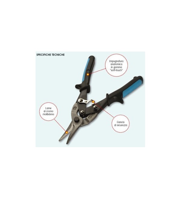 Sheet metal cutting shears-straight or right or left