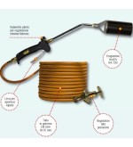 Torch ' volcano ' rubber hose 10 m standard