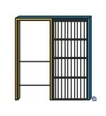 Counterframes for sliding doors